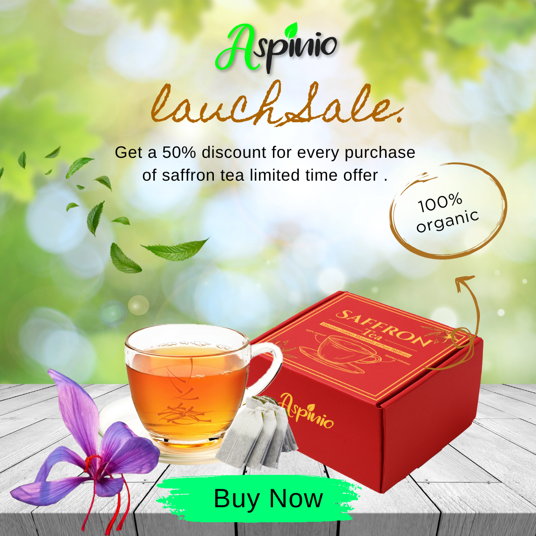 Premium Saffron Tea – 100% Natural Herbal Blend